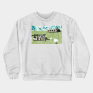 Abandoned Village Rehabited Crewneck Sweatshirt